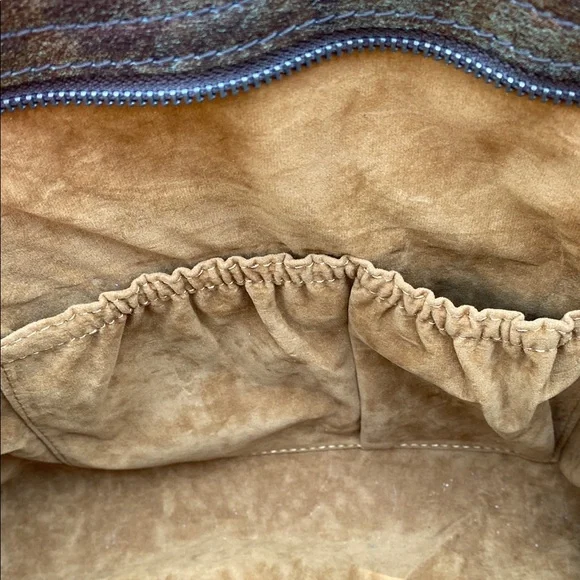 Patricia Nash Turquoise Tooled Leather Bag - Picture 11 of 16